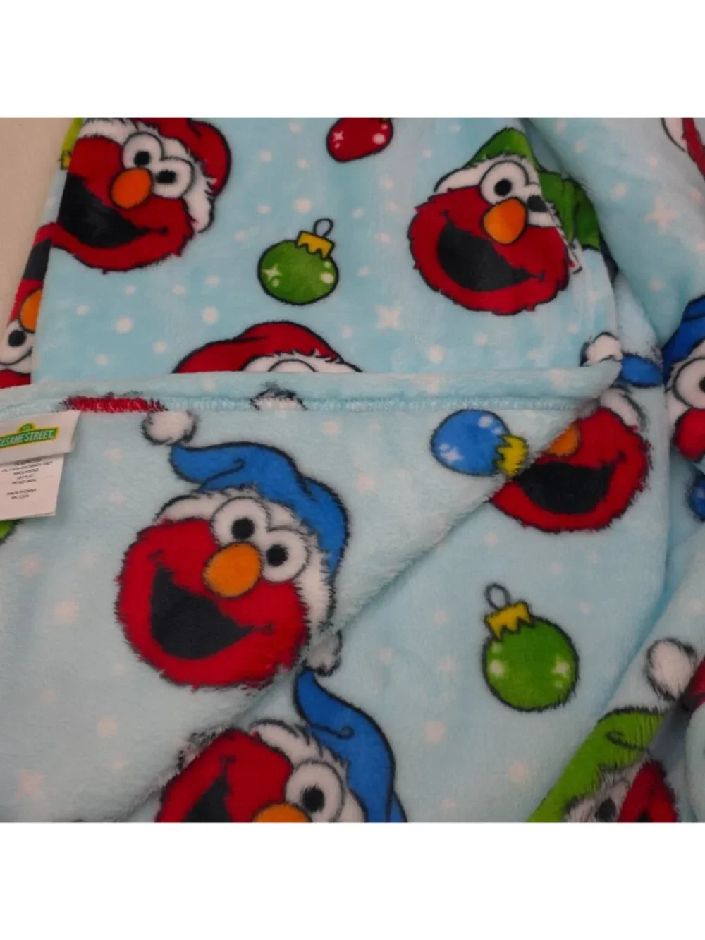 Sesame Street Elmo Plush Throw Blanket 50